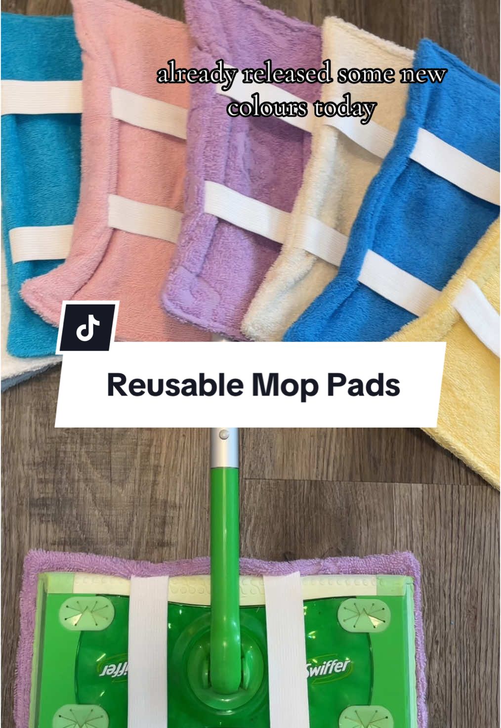 New reusable mop pad colors! I have been meaning to update this listing for months, and I finally got around to it. I also have 15 different reusable duster prints, as well as reusable paper towels, and reusable make up remover on my website!