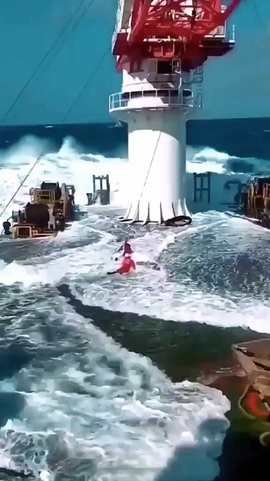 #ocean #northsea #dangerous #bigship #bigwaves #storm 