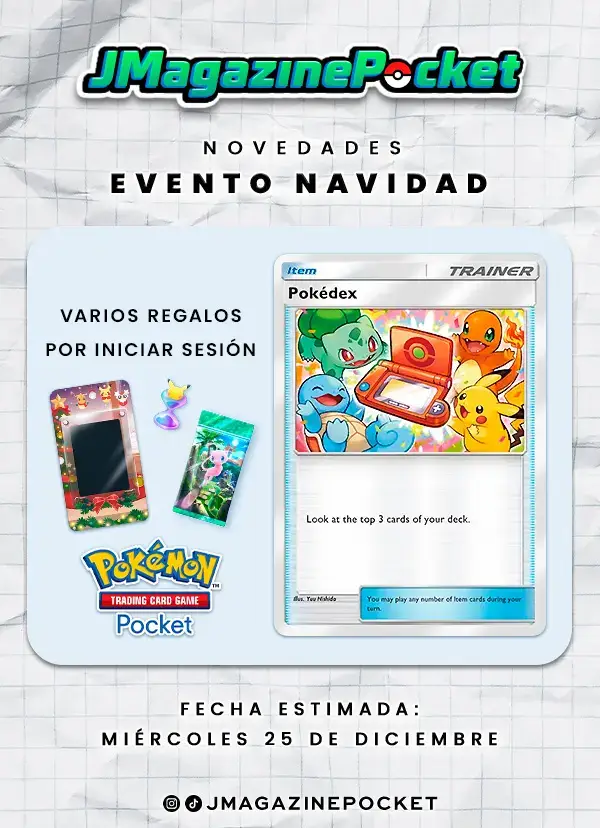 Todo lo que viene en Pokemon Pocket TCG. ¡Eventos, cartas exclusivas, regalos y muchas cosas más! #pokemonpocket  #pokemontcg  #cartaspokemon  #pokemoncommunity  #pokemontiktok  #pokemoncards  #Pokemon  #info 