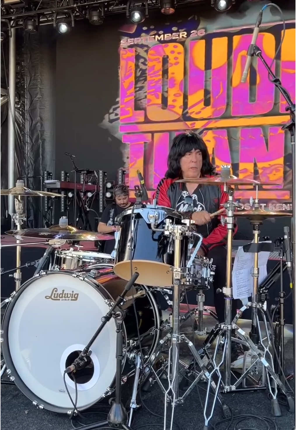 Marky Ramone 🔥 Soundcheck in Louisville, KY #ramones #punkrock #punk #rocknroll 