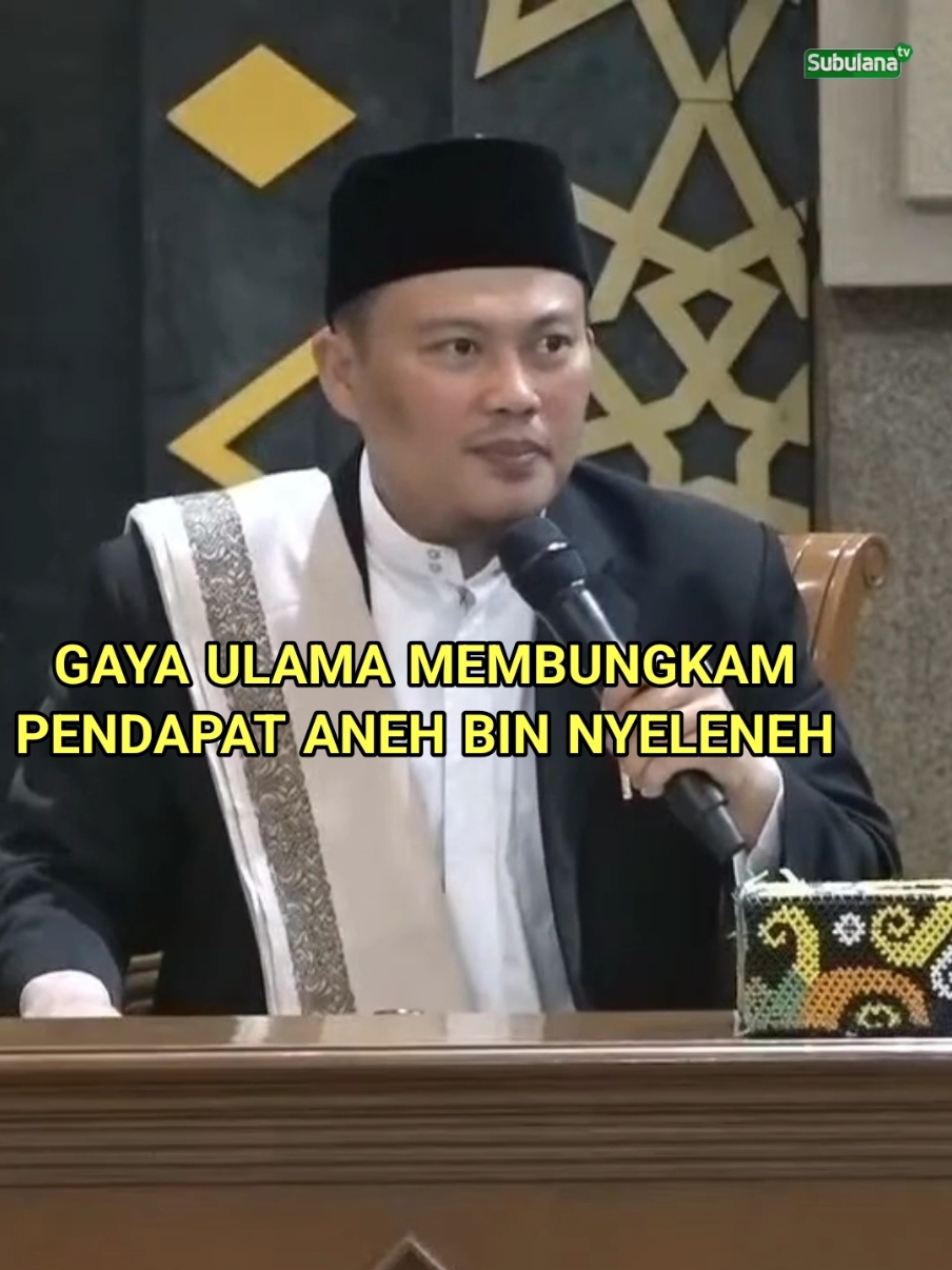 Gaya makjleb ulama dalam mebantah pendapat aneh bin nyeleneh #ahmadsyahrinthoriq 