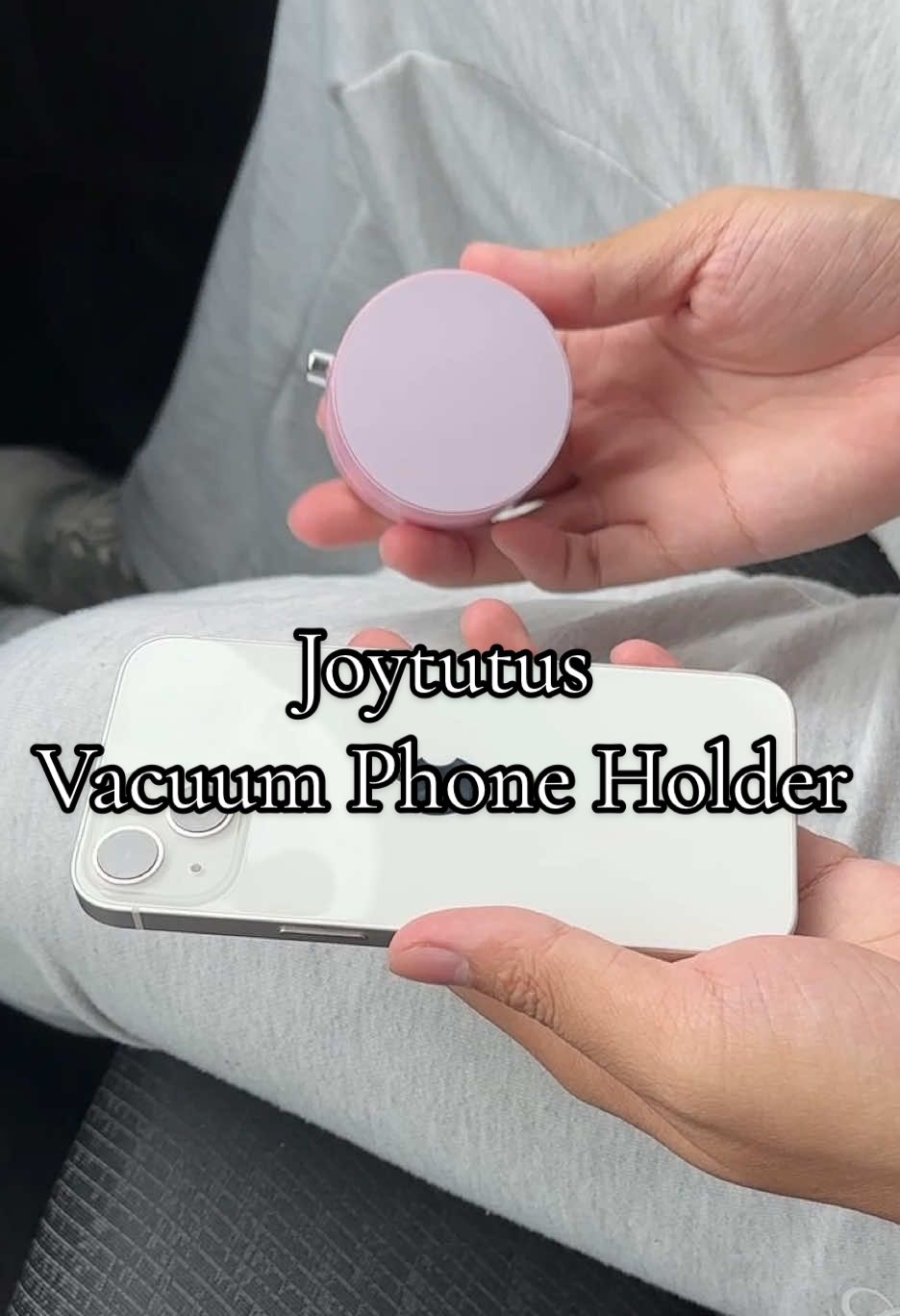 Strong magnet hold your phone in place!✨🚗#joytutus #phoneholder #magneticholder #vacuumholder #stronghold #musthaves #chrismasgifts #fyp 