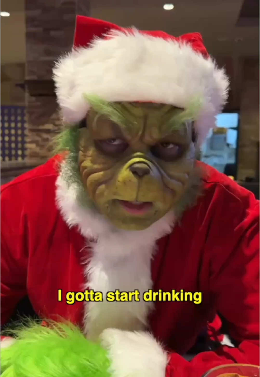 Grinch needs to be locked up 