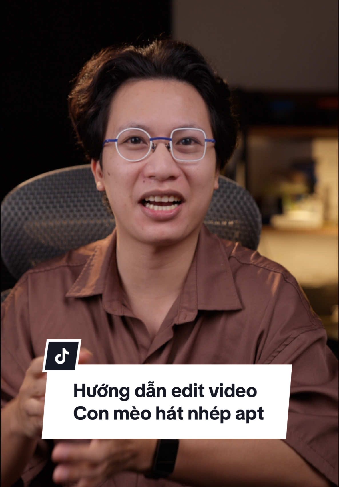 Hướng dẫn edit video con mèo hát nhép #wanbituanden #quayphim #edit #capcut #huongdan 