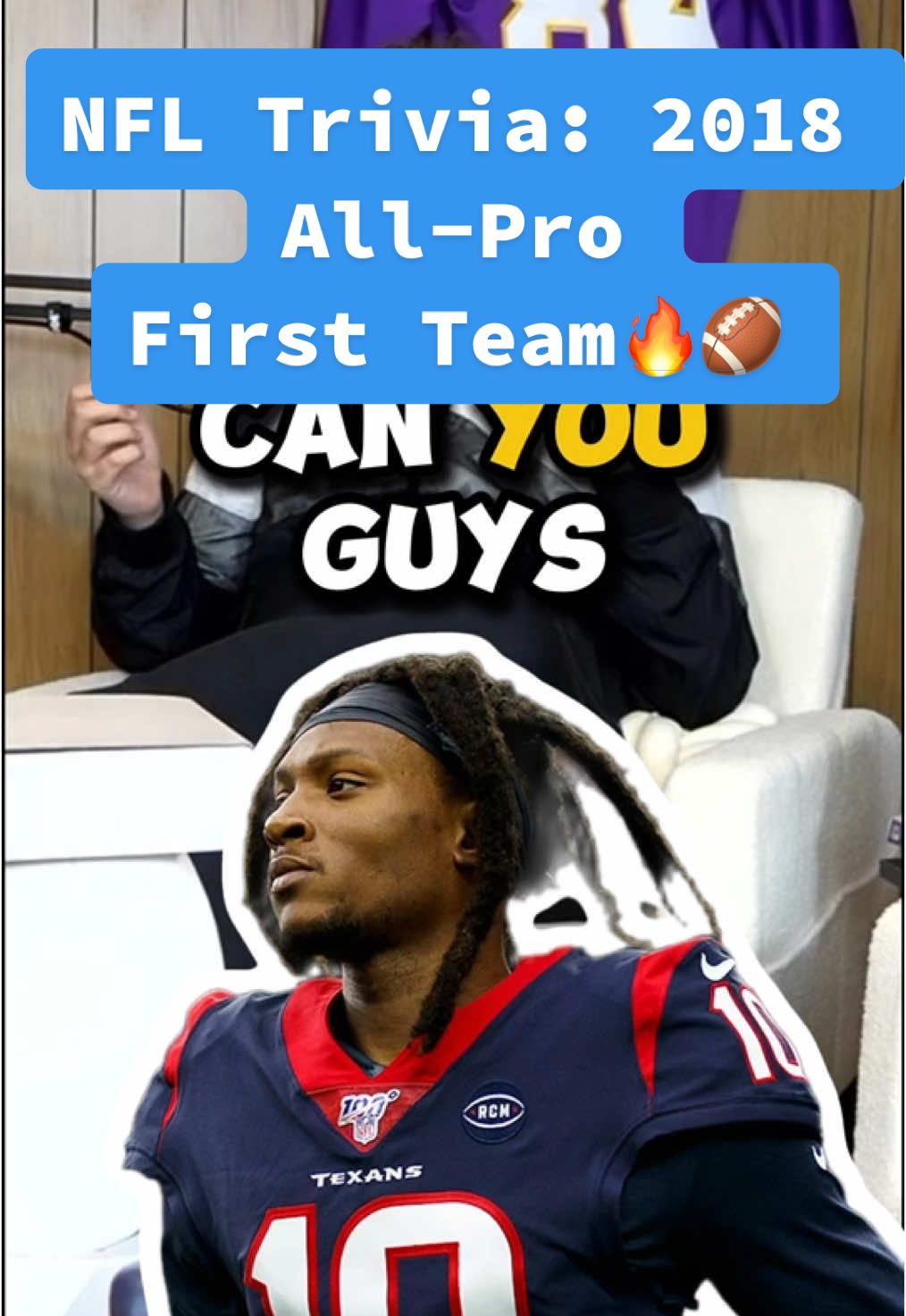 NFL Trivia: 2018 All-Pro First Team🔥🏈 #nfltrivia #patrickmahomes #NFL #nflfootball #sportstrivia #nflrankings #fantasyfootball #nflbets #nfltiktok #fypnfl #fyp 