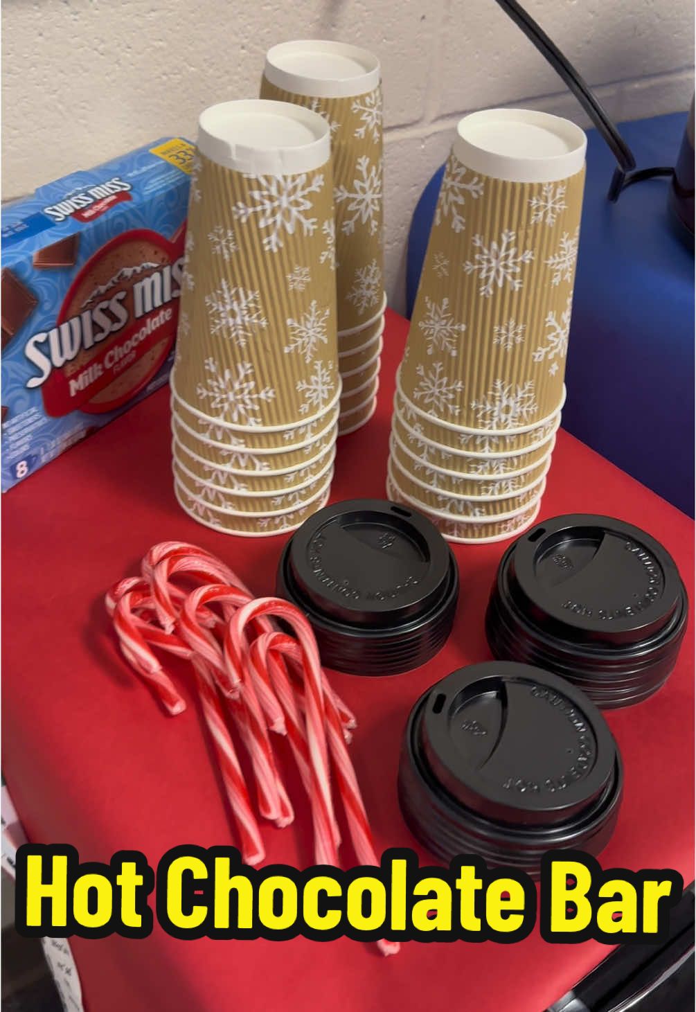 Hot Chocolate Bar! ☕️ #teacher #teachersoftiktok #classroom #hotchocolatebar 