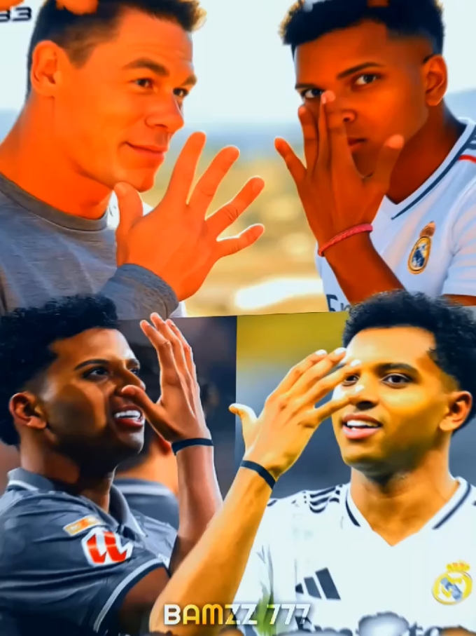 Rodrygo X John Cena🤩 #rodrygo #johncena #fyp 