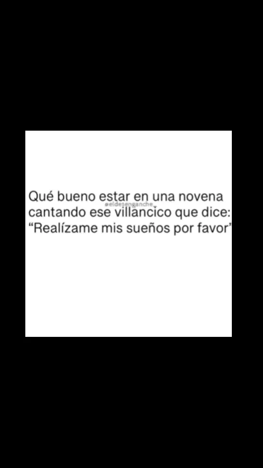 Todo era tranquilo en la novena hasta que sonó ese villancico 🤣🤣