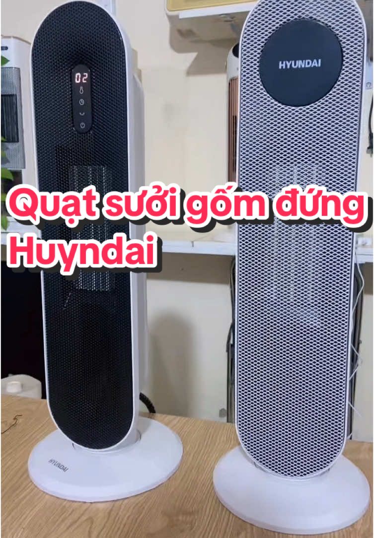 Em máy sưởi gốm huyndai này an toàn, hiệu quả làm ấm cao thích hợp với các gia đình có trẻ nhỏ, người cao tuổi #xuhuong #f #suoiam #muadongkhonglanh #hyundai 