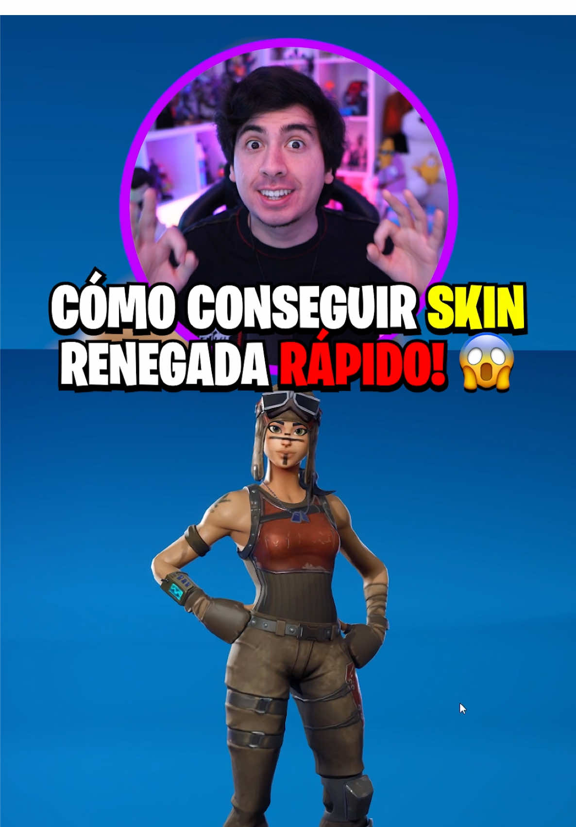 Cómo SUBIR de NIVEL MUY RÁPIDO y desbloquear la RENEGADA rápidamente 😱 con este Nuevo Mapa XP en #Fortnite #fortniteclips #Viral #MapasXP #mapa #UEFN #Creativo #Jorgeisaac115 #xpglitch #xp #xpmap #fyp #og