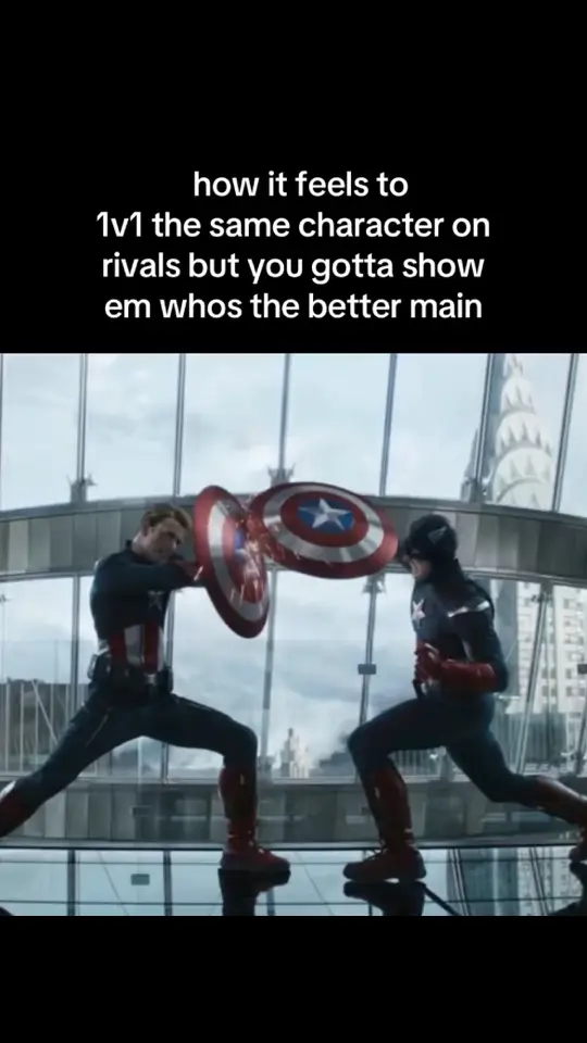 #fyp #marvel #marvelrivals #funny #captinamerica #meme #1v1 #viral 