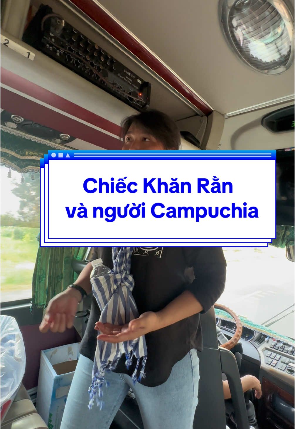 Chiếc Khăn Rằng Campuchia - Ứng dụng vào đời sống #chieckhanran #campuchia #cambodia #hdvcoua #toithichquay #dulichtiktok2024 #siemriep #dulichcampuchia #dicungcoua