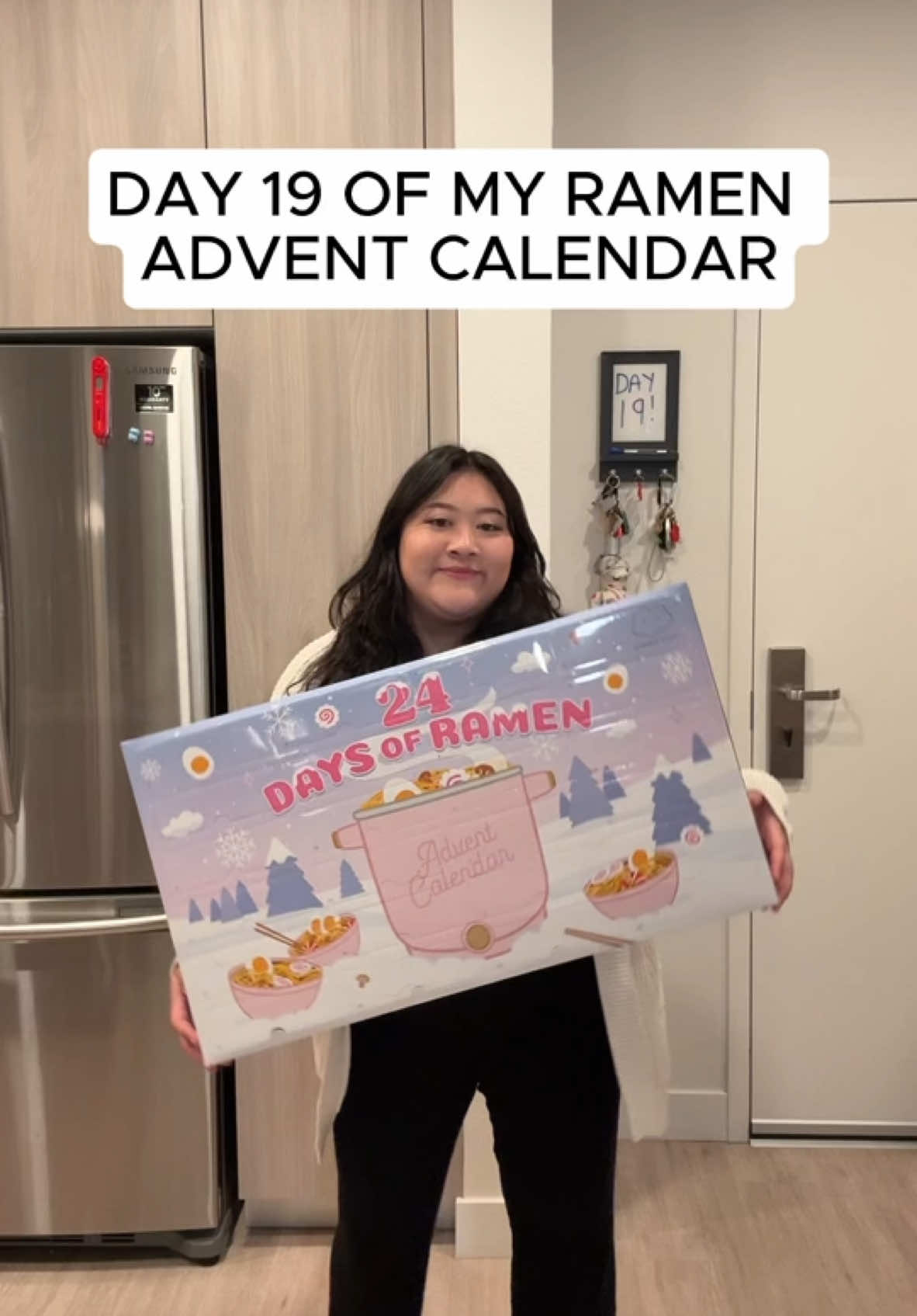 DAY 19 OF MY RAMEN ADVENT CALENDAR 🍜☁️❤️ GIVEAWAY DETAILS BELOW! I’m GIVING AWAY these Cloudy Cafe Advent Calendars each day for the next 25 days!! I will be announcing the winner on Instagram and TikTok stories! RULES TO ENTER BELOW: • Must be following @ohmymisty and @thecloudycafe • Tag 2 friends in the comments of this post EXTRA ENTRIES: This giveaway is being held on my Instagram, TikTok, and YouTube. So you can get extra entries by entering on any additional platforms ❤️ If you’re entering on YouTube, please comment your Instagram handle as an entry! This giveaway is for U.S. only! Winners will be posted on my Instagram and TikTok stories! Good luck everyone 🎄 #adventcalendar #ramen #noodles #christmas #koreannoodles #bibimmen 