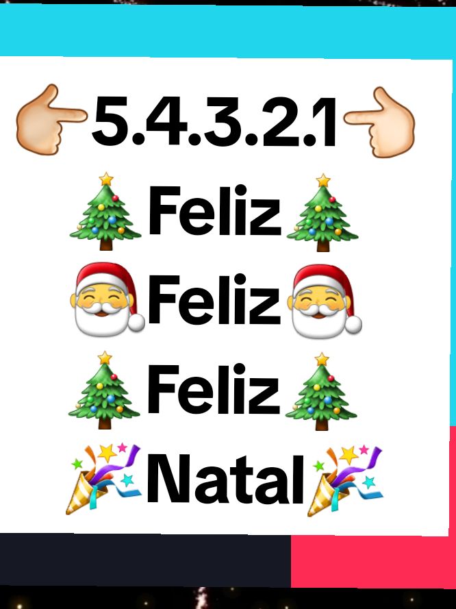 🎄5.4.3.2.1 Feliz Feliz Feliz, Natal.🎄