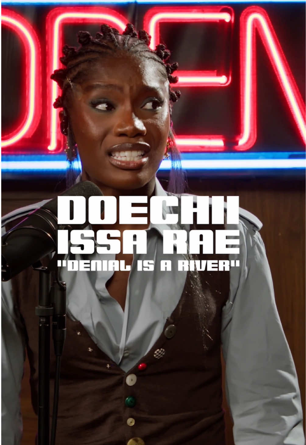 @Doechii had to have a real heart to heart with #issarae on our latest episode of #openmic 😭 #genius #doechii #denialisariver #alligatorbitesneverheal #hiphop #rap #femalerapper #viralmusic #hearttoheart