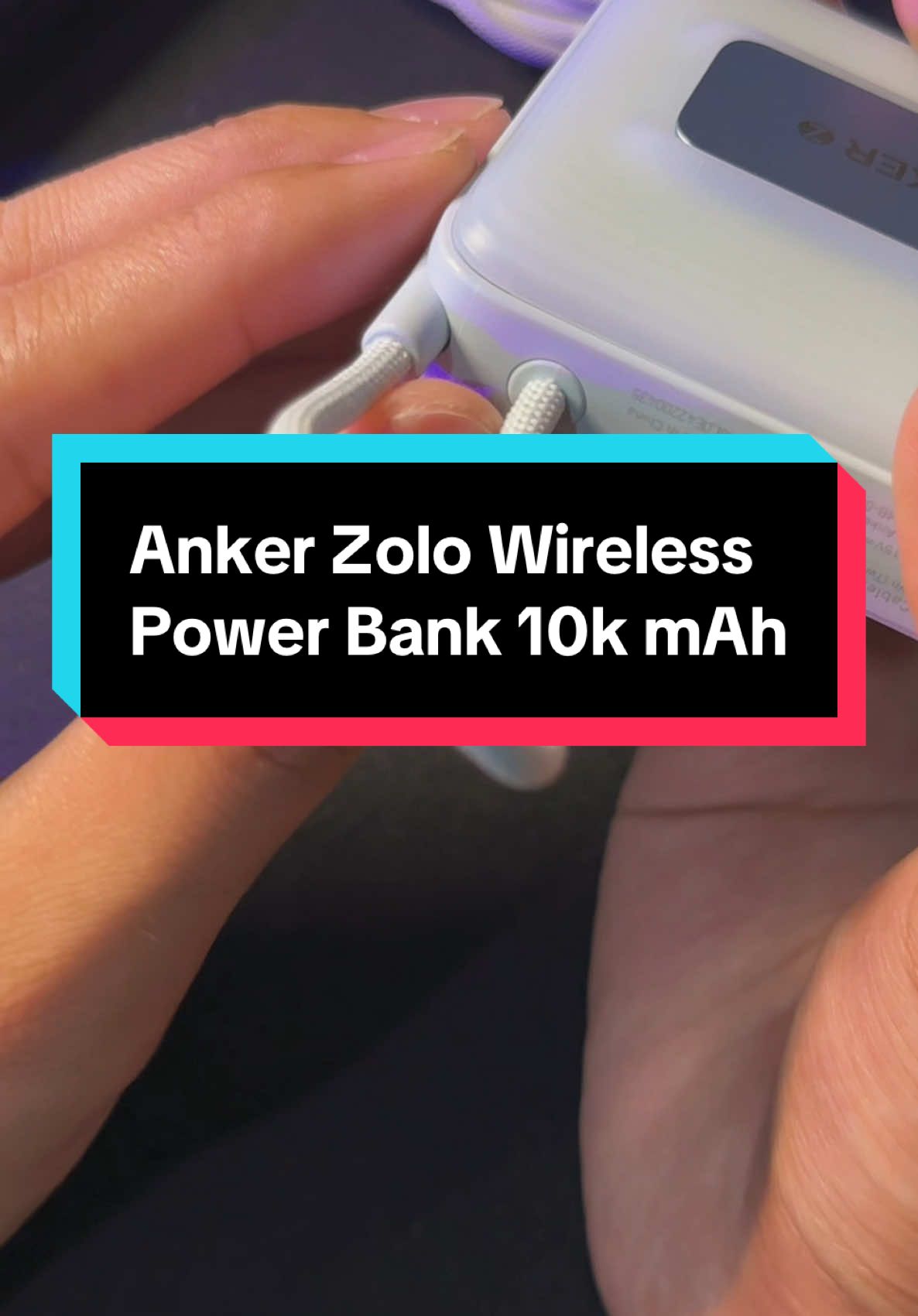 Power up in style! The Anker Zolo Magnetic Power Bank packs a punch with 10,000mAh capacity, wireless charging, and a blazing 30W fast charge. 💪 Perfect for on-the-go energy boosts! 🔋✨ #anker #ankerph #ankerzolo #wirelesspowerbank #fastcharging #safecharging #usbport #30watts #compactdesign #affordable #musthaves #genz #wishlist #giftideas #techessentials #onthego #powerbankwithcable #fyp #foryou #foryoupage #newarrival #newproduct 