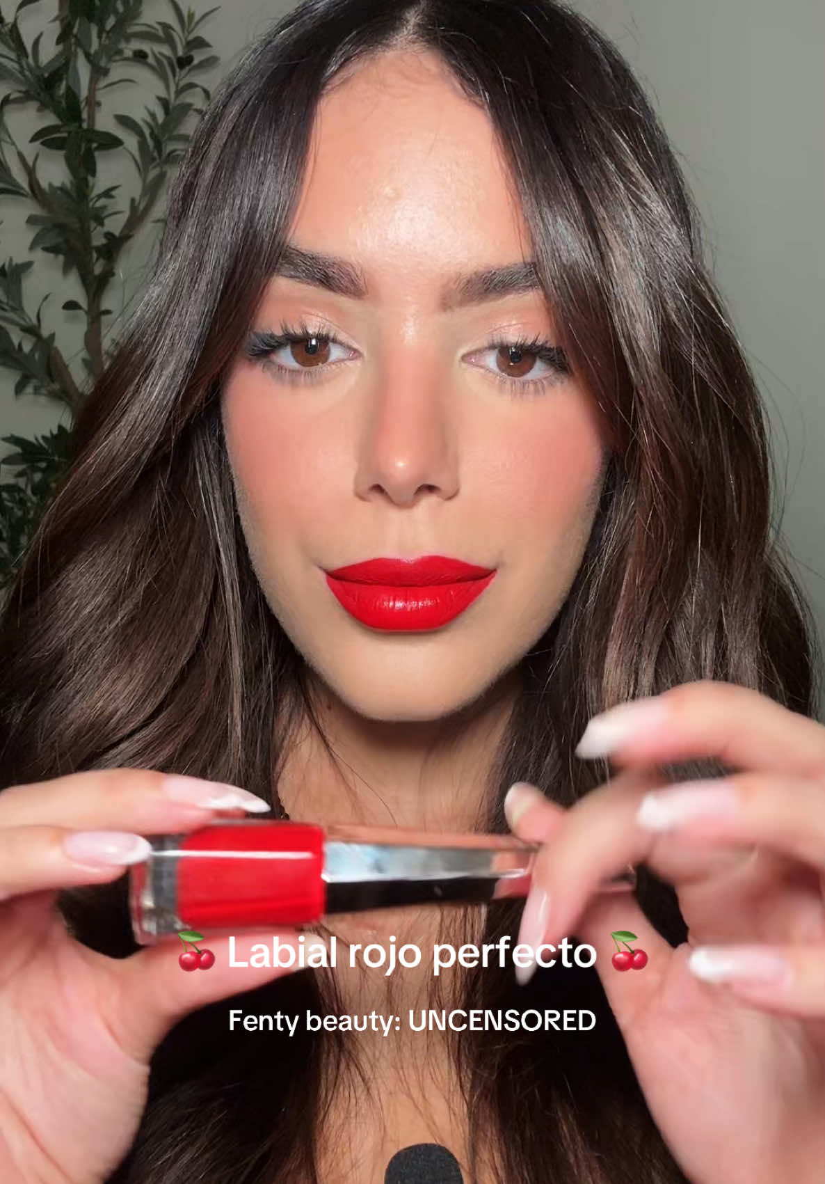 Labial rojo perfecto 🍒 #maquillaje #nohagasesto #labialrojo #labialrojoperfecto @Fenty Beauty 