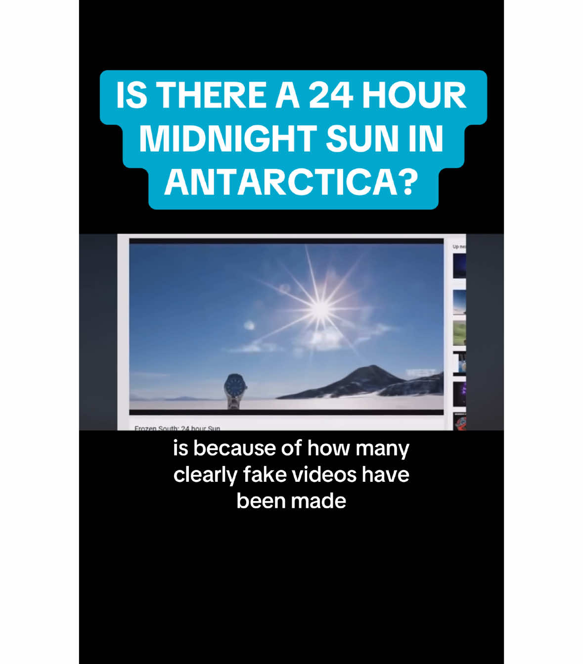 🌎❌ #flatearth #antarctica #video #sun #edit