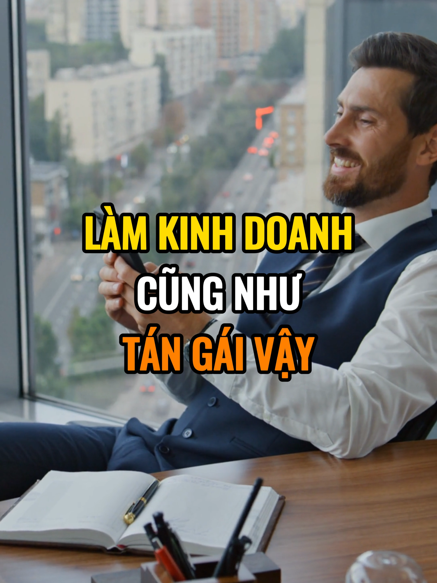 Làm kinh doanh cũng như tán gái vậy  #nguyenvanhuan #nguyenvanhuanofficial #huanvn #youtubetotalsuccess