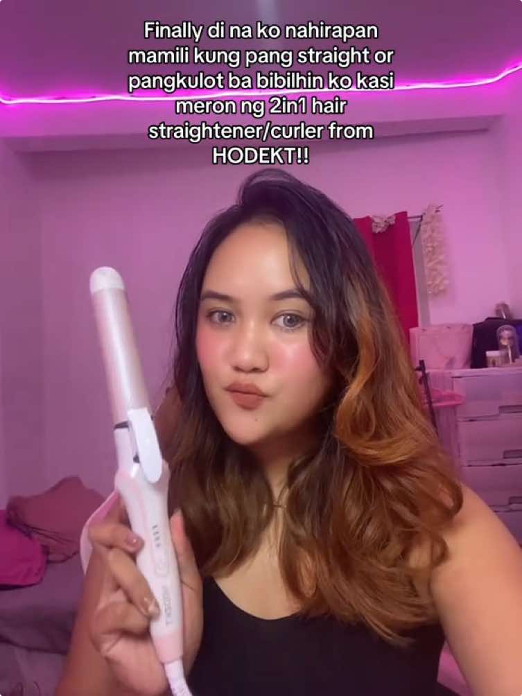 Got my hair curler/straightener here ➡️➡️@｡☁︎˚ 𝔾𝕝𝕒𝕞𝕠𝕣𝕠𝕤𝕒 ˚☽｡ ⬅️⬅️ #hodektph #hodektglobalph 