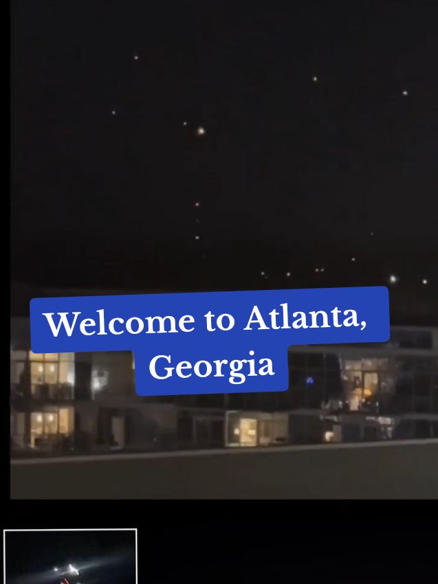 Welcome to Atlanta, Georgia #drone #UFO #UAP #UAPHearing #UFOSightings #drones #dronesightings #dronesatlanta 