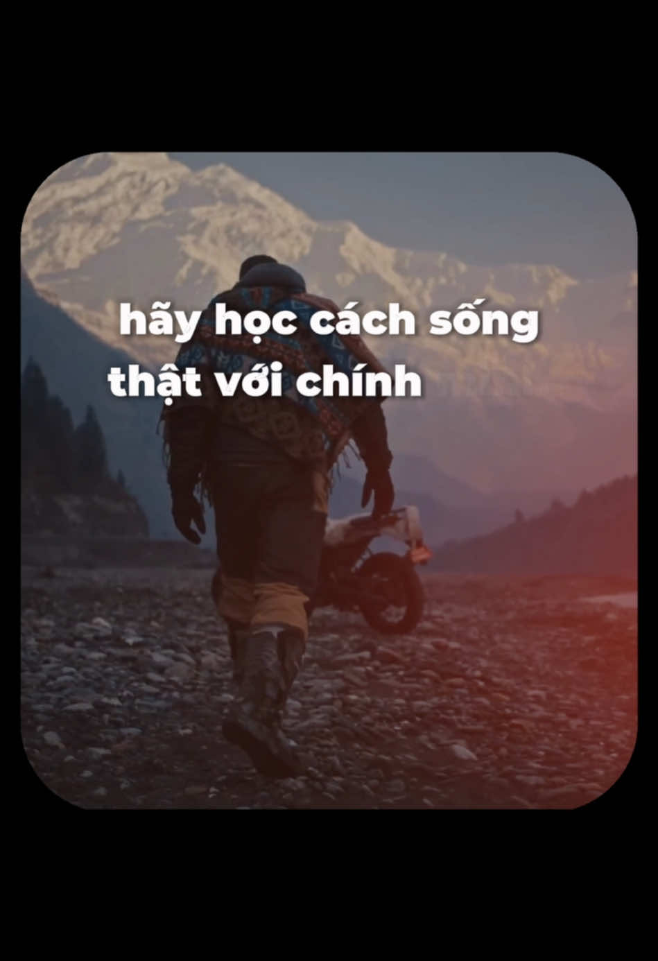 Hãy học cách sống thật với chính mình #tuthanvuonlen 