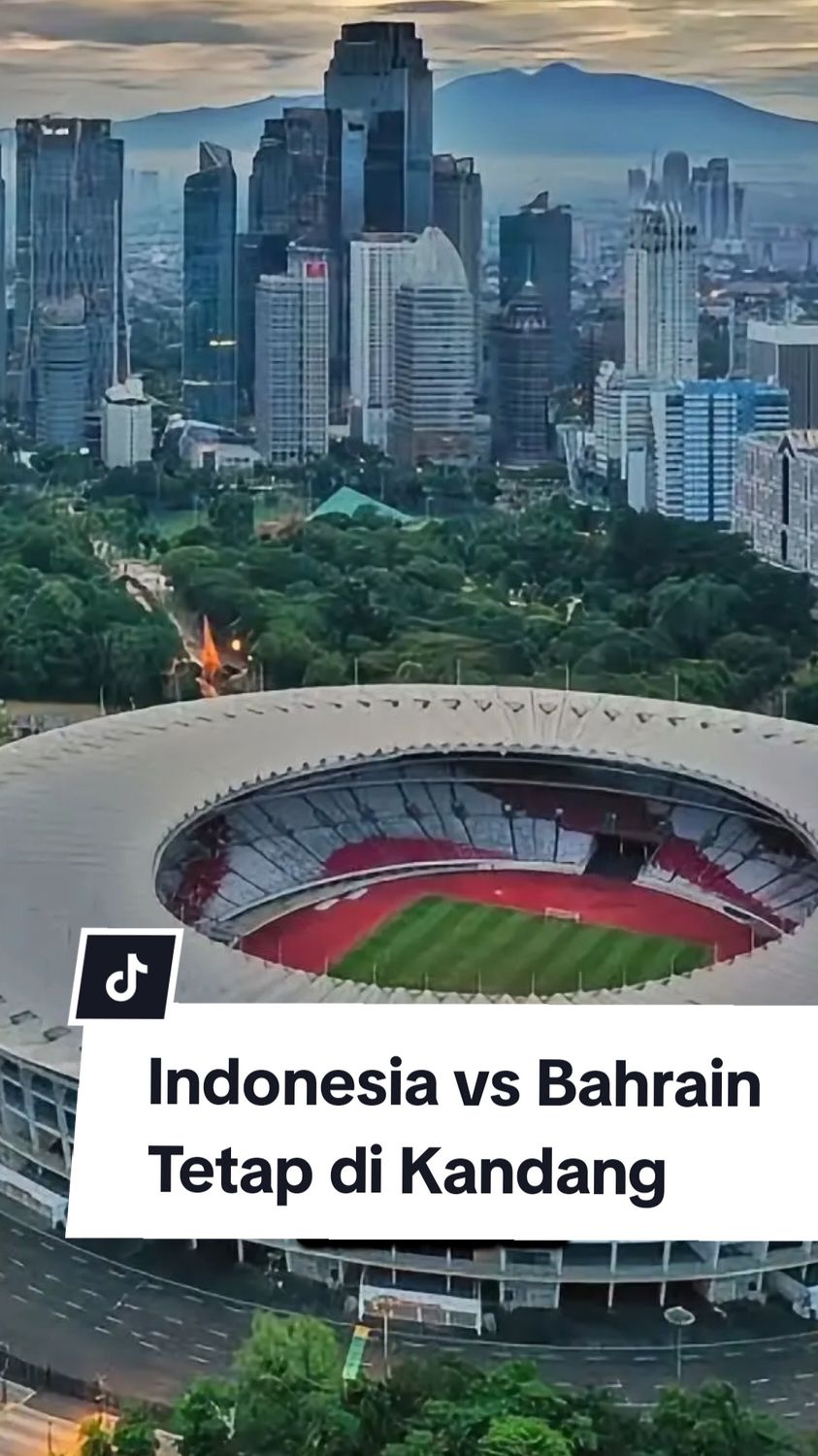 Indonesia vs Bahrain tetap di kandang! Siap dukung Garuda? Simak kabar penting ini sekarang! #TimnasIndonesia #PialaDunia2026 #IndonesiaVsBahrain #SkuadGaruda #ErickThohir #SepakBolaIndonesia #BeritaBola #KualifikasiPialaDunia #AFC