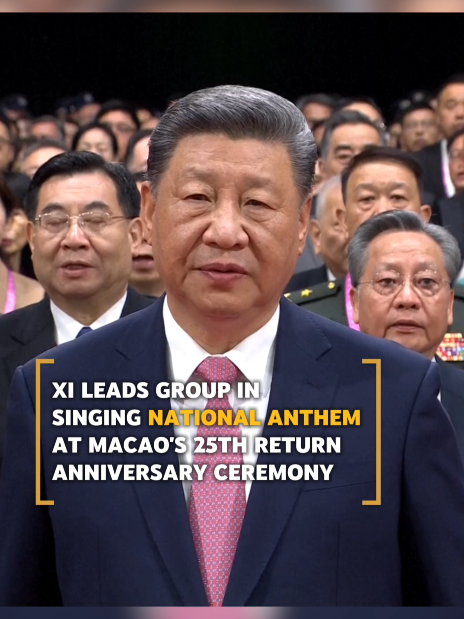 Chinese President Xi Jinping on Friday attended a gathering celebrating the 25th anniversary of Macao's return to the motherland and the inauguration ceremony of the sixth-term government of the Macao Special Administrative Region (SAR). #china #xijingping #macau #news #fyp #chinatrend #chinanews