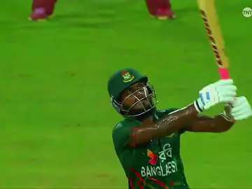 Jaker ali on fire 🔥👏 10 th six of the innings | 4k video | 3rd T20i| #jakeralianik #bangladeshvswestindies #bangladesh #westindies 