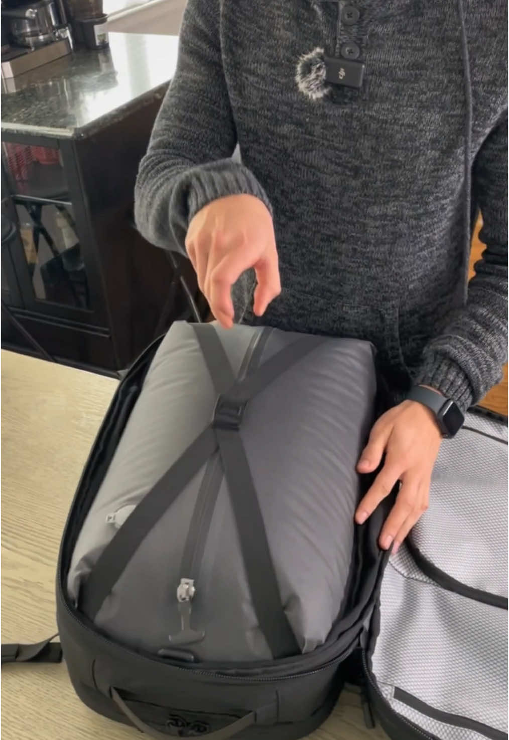 Goodbye checked bags and hello to cheaper travel with the 2025 carryon. 😎 #budget #travel #carryon #packing