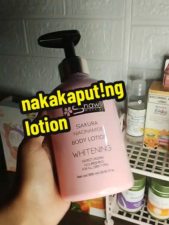 SHAWILL LOTION #shawilllotion #shawillcosmeticsph #shawill #shawillsakurabodylotion