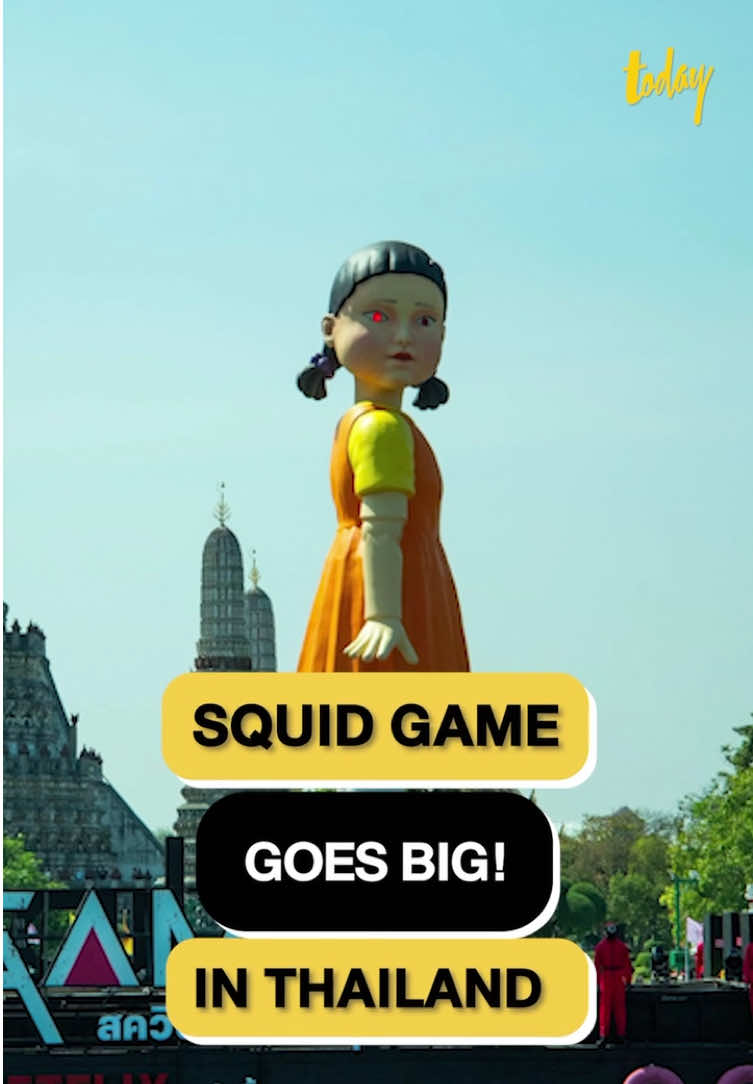 Don't miss! Squid Game goes BIG in thailand 21-22 December at Chao Phraya River, ICONSIAM PARK! #SquidGame #ICONSIAM #Bangkok #BangkokTODAY