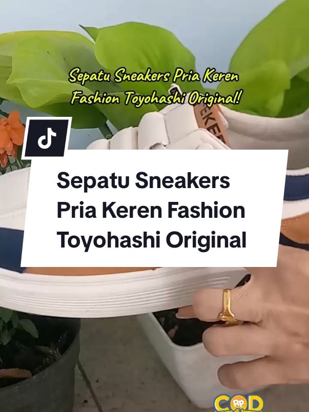 Sepatu Sneakers Pria Keren Fashion Toyohashi Original #sepatusneakerspria #sepatucowokkeren #sepatusneakers 