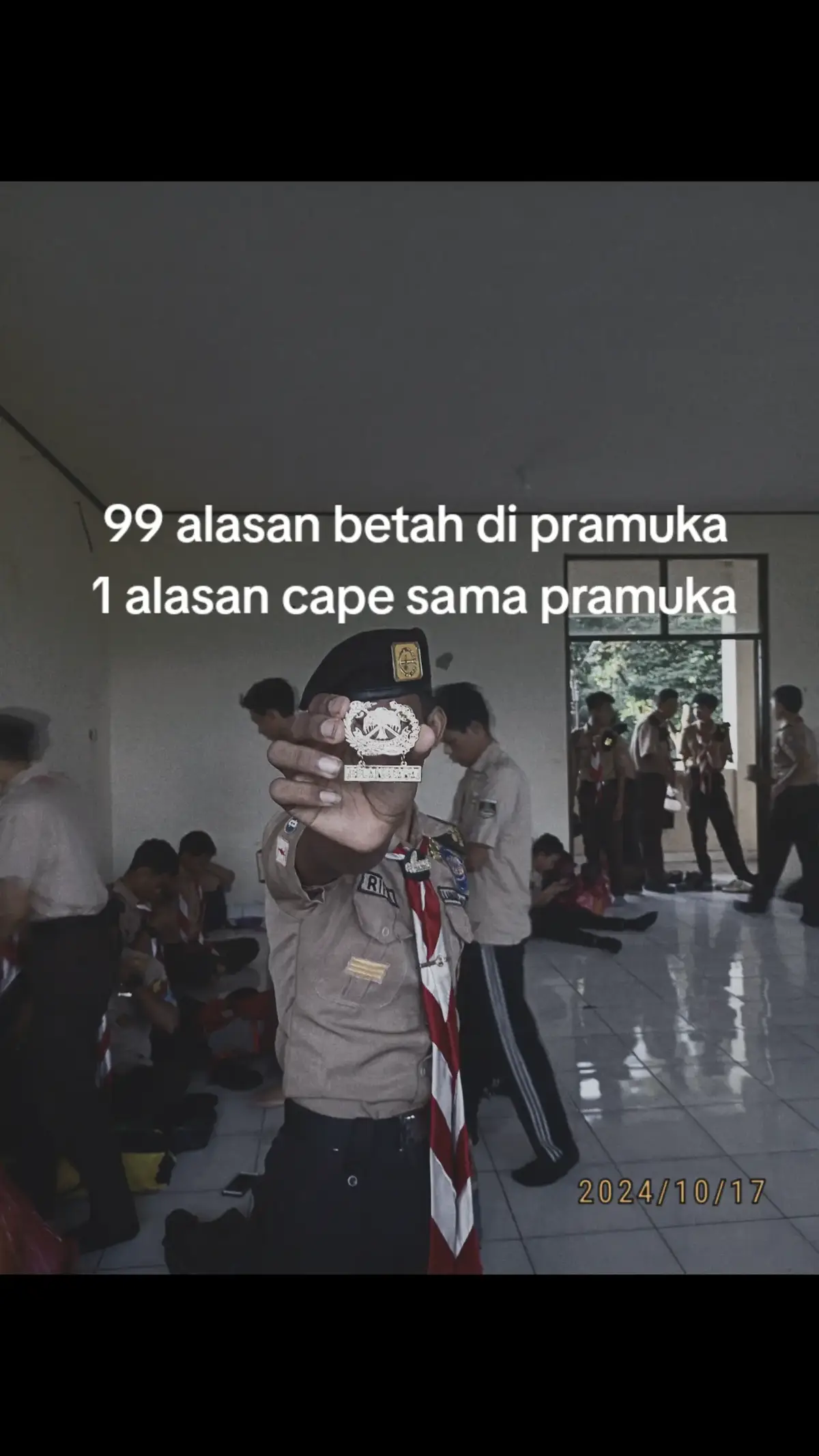 1. Pengalaman 2. Toleransi 3. Pengaruh positif 4. Kegiatan menarik 5. Sikap kepemimpinan 6. Keberanian 7. Mengajarkan keberanian 8. Mengajarkan tanggung jawab 9. Mengajarkan keikhlasan 10. Beradapatasi 11. Mamberikan kesempatan 12. Melatih kesabaran 13. Ketangkasan 14. Tegas 15. Kekuatan 16. Mengutamakan ibadah 17. Menjaga lingkungan 18. Saling menjaga perasaan 19. Bahasa tegas tapi halusi 20. Tak memandang latar belakang 21. Saling membantu 22. Paham situasi 23. Selalu bermusyawarah 24. Saling menerima pendapat 25. Tidak menjatuhkan 26. Persaudaraan kuat 27. Saling menyayangi 28. Saling menurunkan ego 29. Saling percaya 30. Saling menenangkan 31. Menerima setiap kondisi 32. Menabung 33. Pengalaman bersaing 34. Melatih kekuatan mental 35. Pelajaran bersosialisasi 36. Pelajaran berorganisasi 37. Saling melengkapi 38. Saling memaklumi 39. Bekerja keras 40. Cara berepakaian 41. Cara berbisara 42. Setia 43. Tanpa pamrih 44. Mengasah public speaking 45. Keberanian tampil di umum 46. Berani beda 47. Aturan tegas 48. PPPK 49. Mengirim pesan rahasia 50. Kekuatan fisik 51. Kekuatan mental 52. Kecepatan bertindak 53. Berani bertanya 54. Tak takut kotor 55. Banyak teman 56. Banyak kegiatan 57. Mengapresiasi 58. Tak menjatuhkan 59. Menghormati 60. Menyayangi 61. 5s dilaksanakan 62. Bertanggung jawab 63. Amanah 64. Belajar cara menyemai 65. Belajar Menggunakan kompas 66. Belajar memakai peta 67. Belajar menggunakan teknologi 68. Memahami undang undang 69. Menjaga binatang 70. Memperhatikan kerapihan 71. Menjaga kebersihan 72. Menjaga kesehatan 73. Mengasah indra manusia 74. Mengasah keterampilan 75. Belajar cara menjahit 76. Menjaga keamanan 77. Menjaga kerapihan lingkungan 78. Saling mendukung 79. Tak takut gelap 80. Kehangatan api unggung 81. Kebersamaan 82. Mempelajari emosi 83. Mengontrol emosi 84. Mempelajari bidang olahraga 85. Mempelajari norma pegaulan 86. Mempelajari perkembangan 87. Mengatur waktu 88. Mengatur keuangan 89. Berani melangkah 90. Saling menerima kekurangan 91. Menjaga kepercayaan 92. Bekejasama 93. Saling mengerti 94. Peka terhadap kondisi 95. Camp 96. Kebersamaan 97. Kekuatan 98. Optimis 99. Saling mengandalkan 1. Di nyinyirin sama guru yang gasuka #scout #pramukaindonesia #pramuka #dkckabuatenbogor #pramukaindonesia🇮🇩⚜️😎 