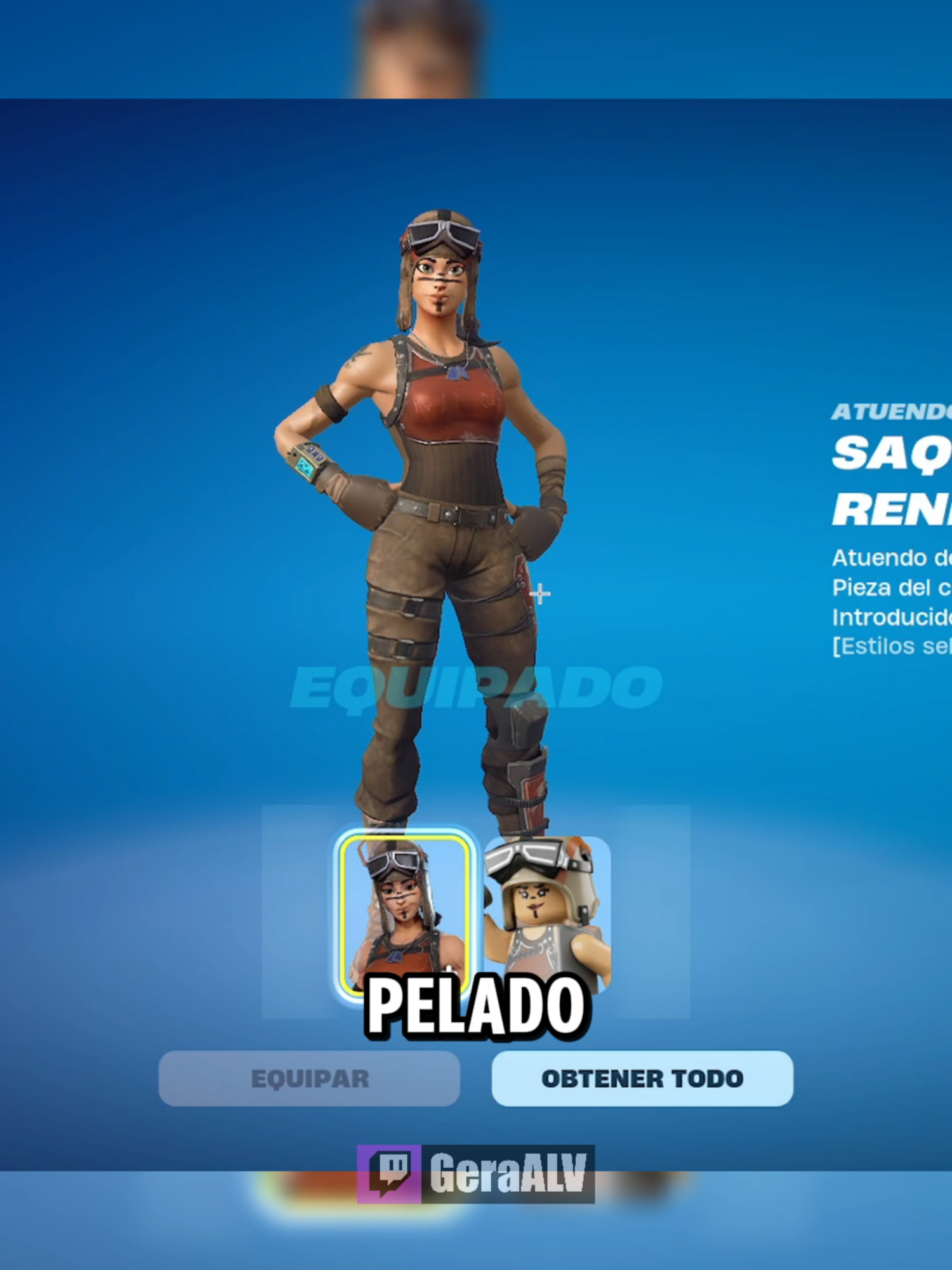 BUG RENEGADA #fortnite #fortniteclips #geraalv