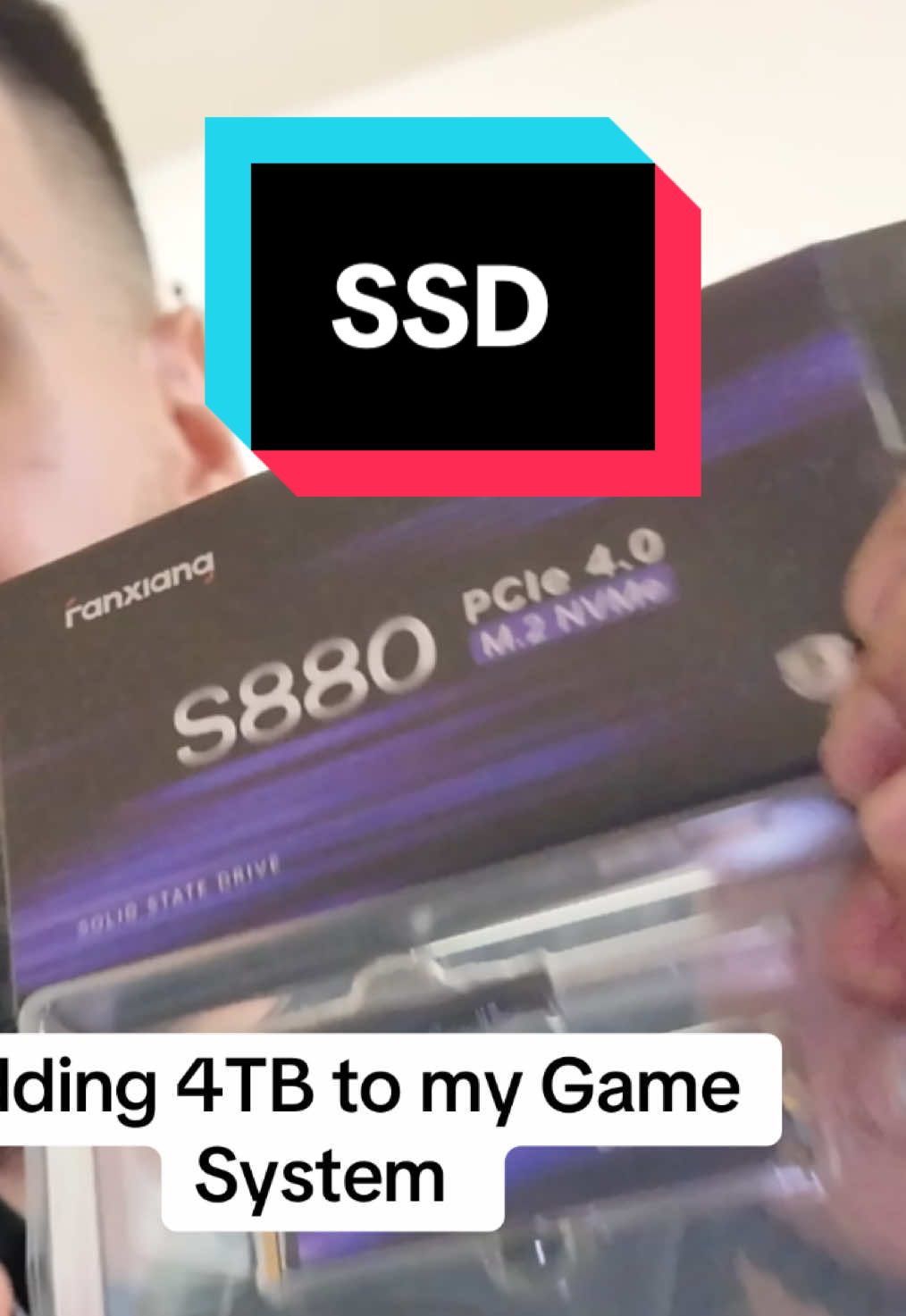 Worth every penny! So much more storage! #storage #SSD #internalmemory #gaming #gamestorage 