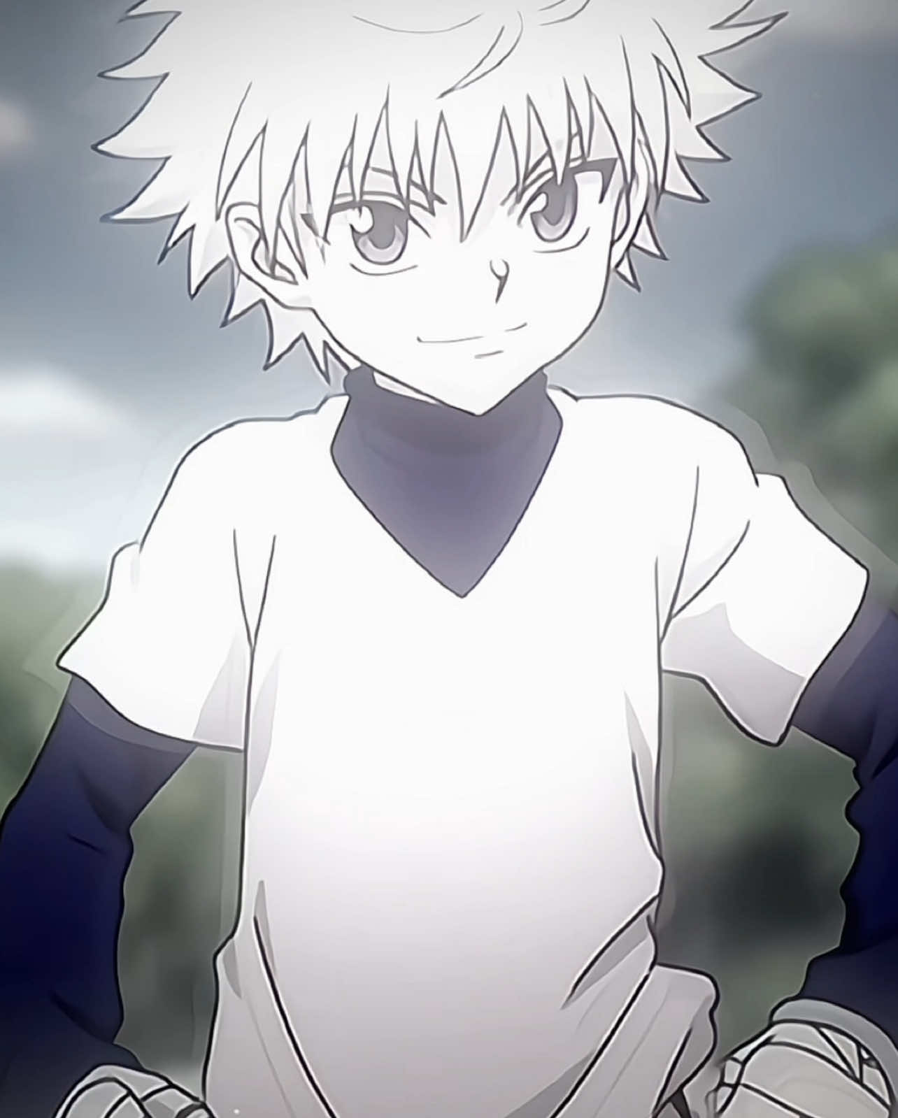 He was aura farming the whole show || #killuazoldyck #killua #zoldycks #hxh #killuazoldyckedit #hunterxhunter #hunterhunter #edit #fyp #foryou #tiktok #viral