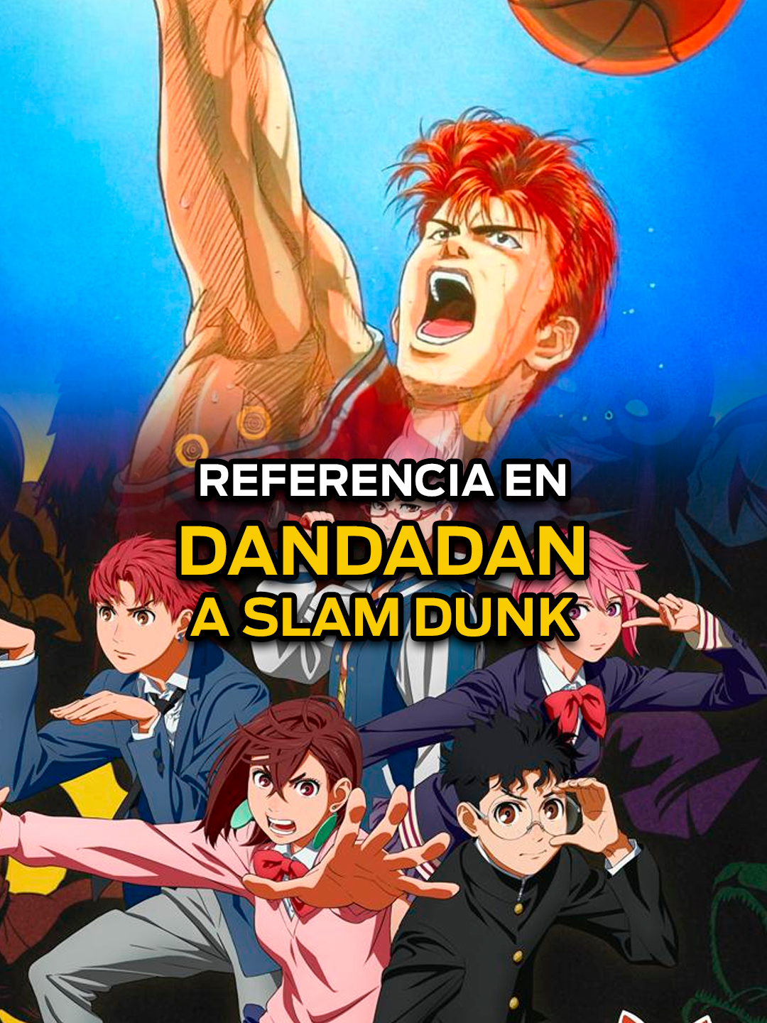 Dandadan Referencia a Slam Dunk #Otaku#Gamer#Friki#Geek#Anime #Dandadan #SlamDunk