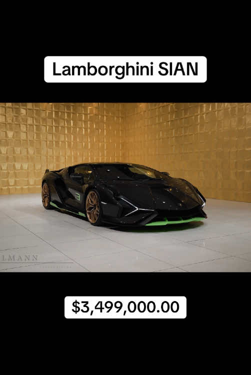 Lamborghini SIAN #lambourghini #lamborghinisian #hypercar 