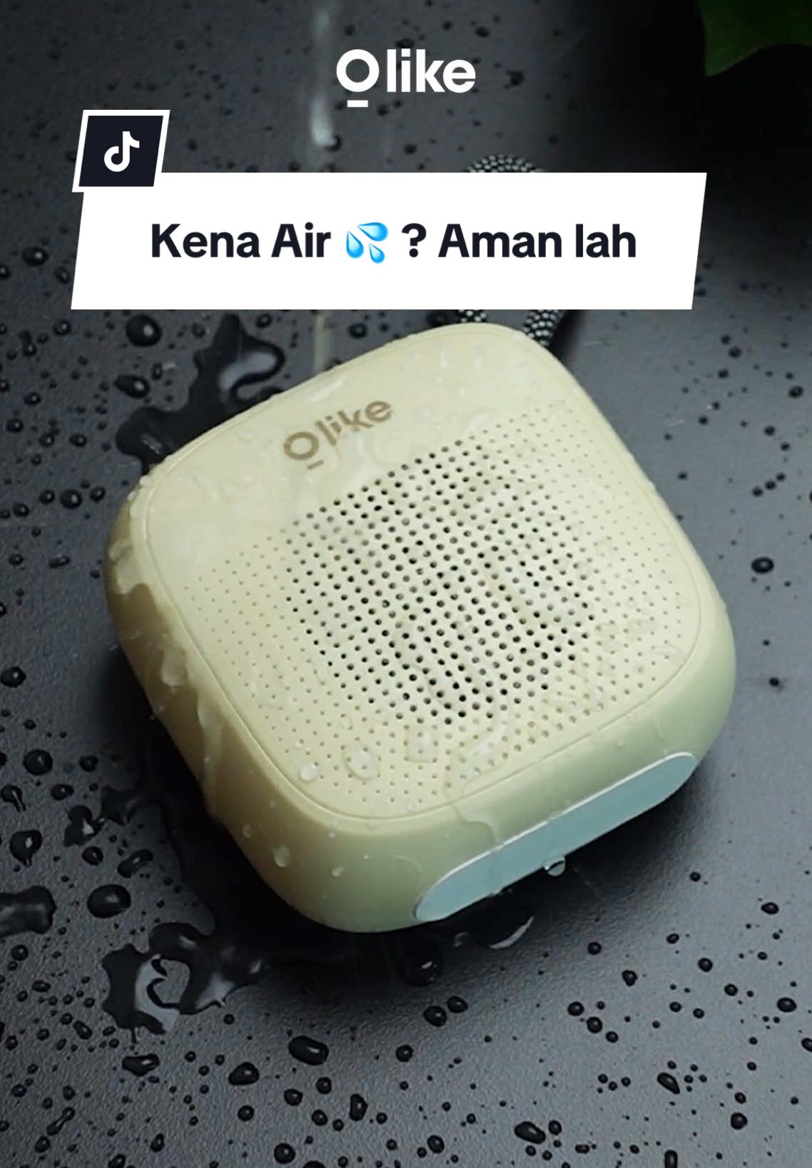 Speaker SF7 udah tahan terkena cipratan air ya💦 #OlikeIndonesia #accessories #fyp #olikesmartaccessories #speaker #speakerbluetooth #speakerbluetoothmurah #speakerportable 