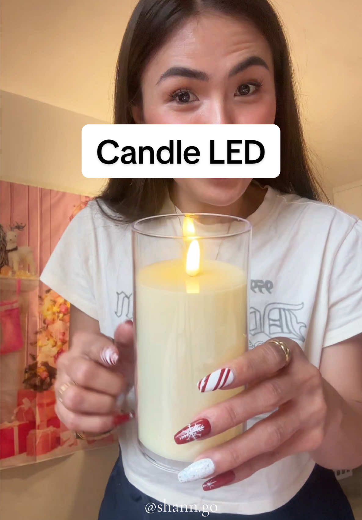 Maa maganda at mas safe 👌 #ledcandle #ledlamp #candle #batterycandle #ledcandle #candleled 