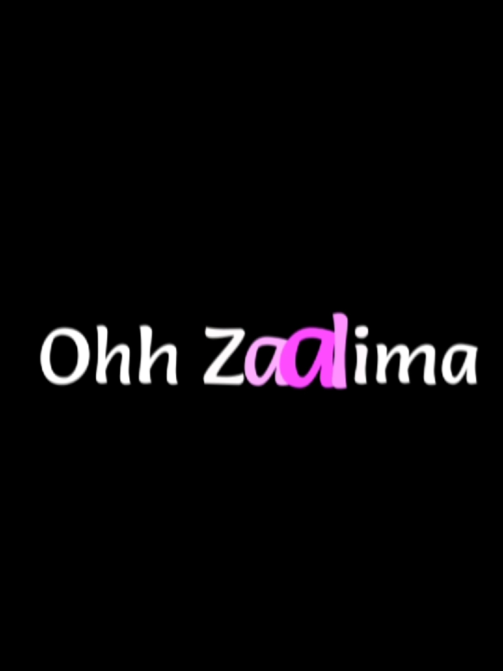 Ohh Zaalima🌷 #foryoupage #lyrics_song #bdtiktokofficial #bd_lyrics_society #bad_buzz_society 