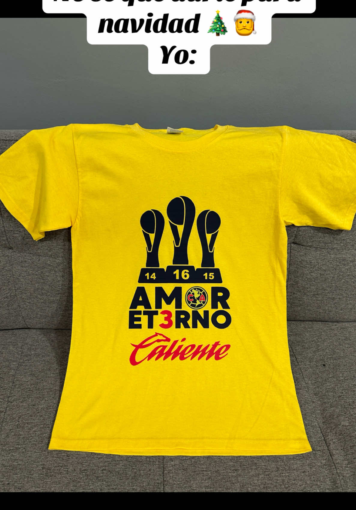 El regalo perfecto para esta navidad !! Playera disponible en todas las tallas 🦅 Envios a todo México !! 🚚📦 PEDIDOS: WhatsApp 353-142-41-82 #americatricampeon #campeondemexico #clubamerica #playeradelamerica #playeradelcampeon 