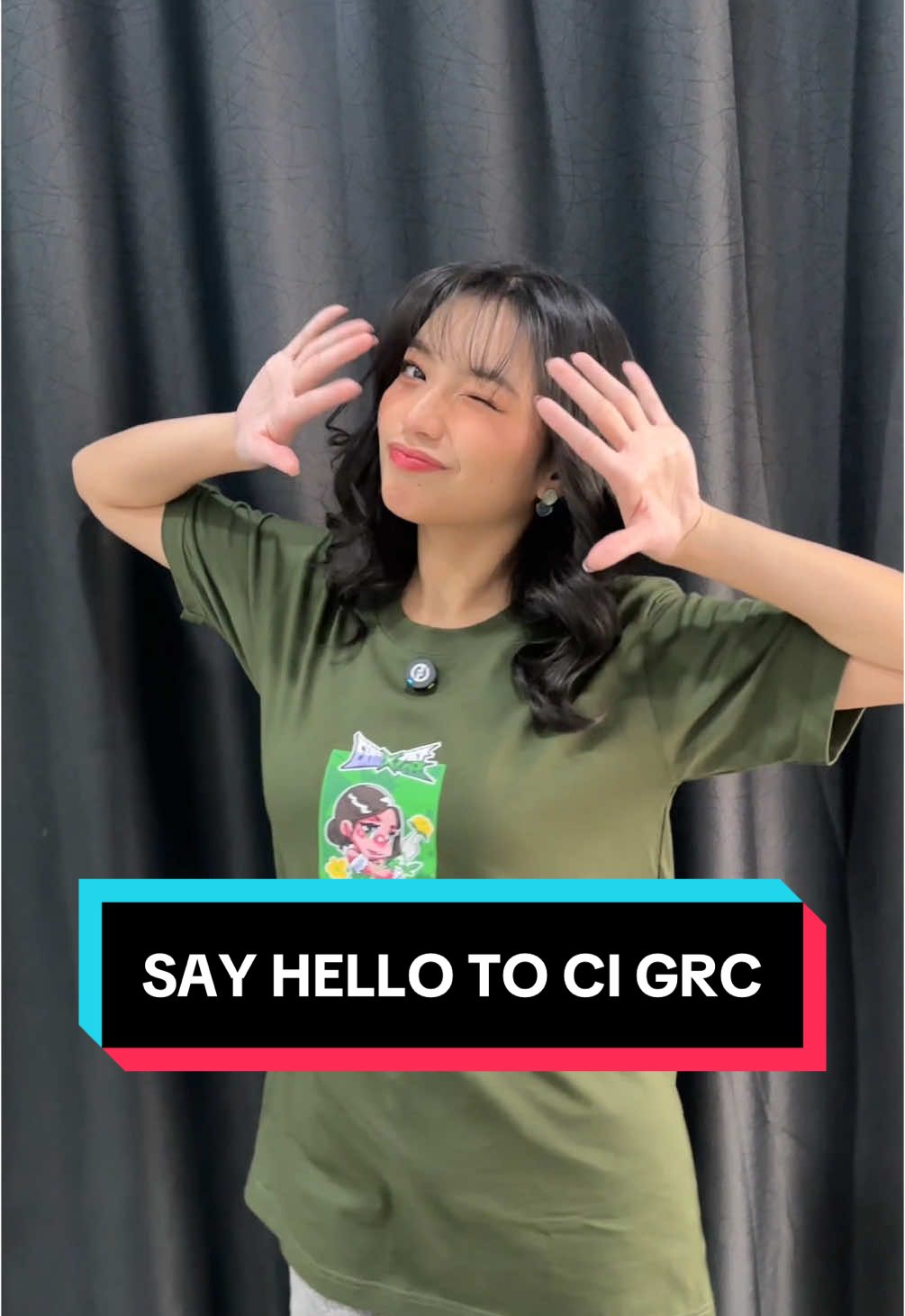 Ada yang tau ga t-shirt ci Gre kira-kira super power-nya apa ya?🤔💙 #erigostore  #erigoxjkt48  #erigo 