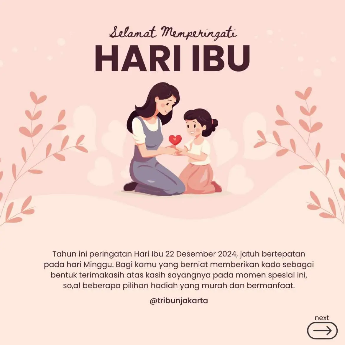 Berikut sederet rekomendasi kado buat Ibu yang murah dan berguna, cocok buat beri kejutan di momen Hari Ibu. Update berita selengkapnya di Tribunjakarta.com! #viraldimediasosial #tribunjakarta