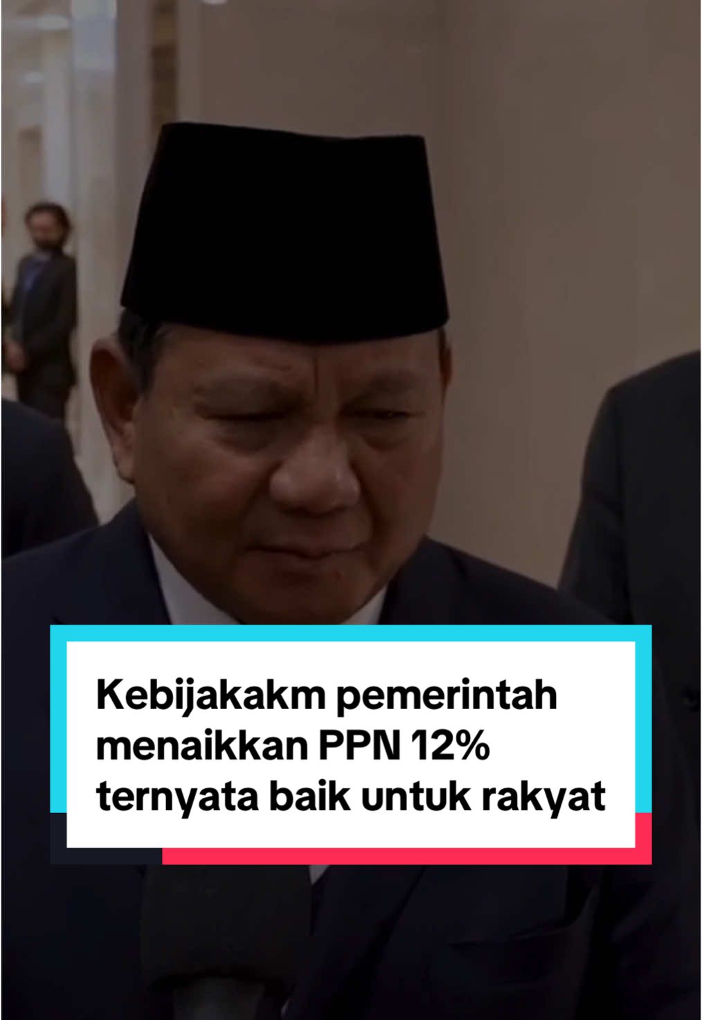 PPN 12% ternyata bagus untuk mensejahterakan masyarakat miskin🫶 semakin optimis dengan pemerintahan Bapak Presiden Prabowo Subianto #fyp #fypシ #prabowo #prabowosubianto #ppn #pajak #tiktokpelitfyp #xyzbca 