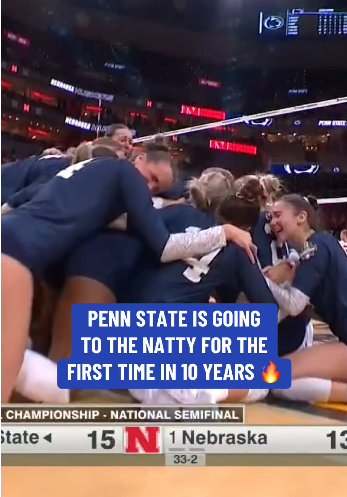 WHAT A MATCH 🔥 #pennstate #volleyball 