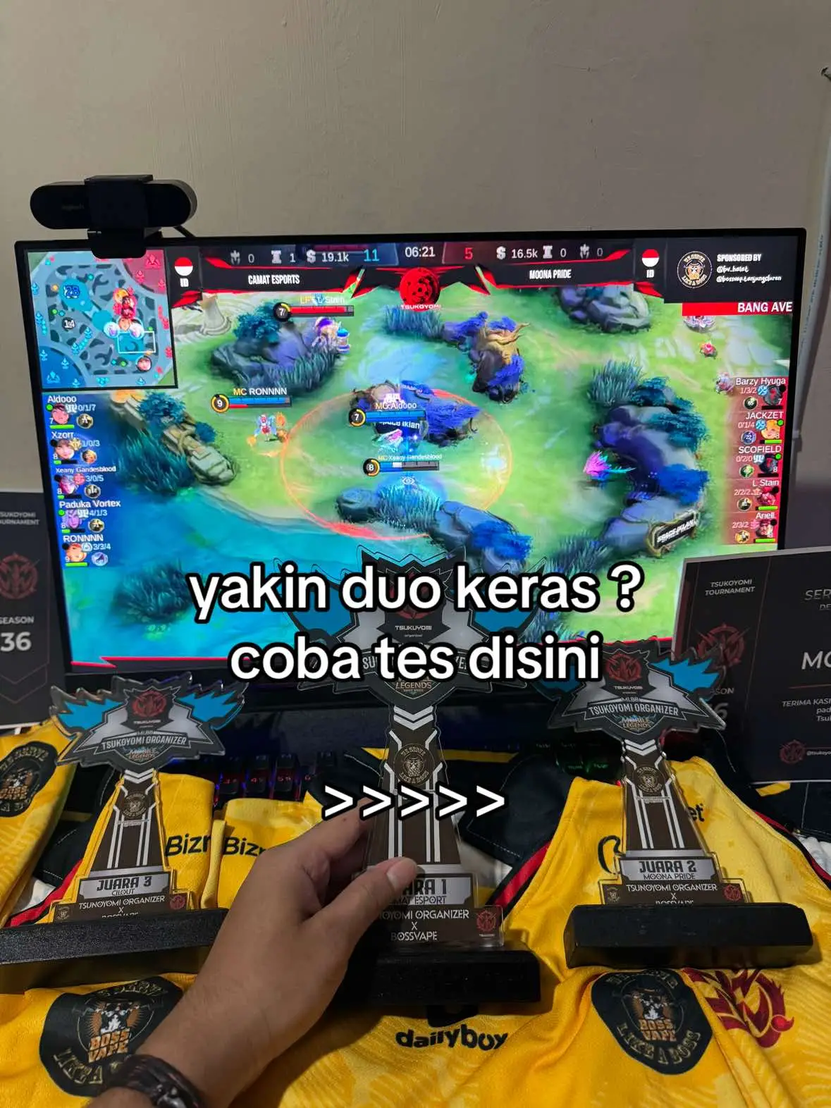 sekeras apasih duo nya ? coba tes disini ngab #turnamenmobilelegend #mlbbturnamen #duo 