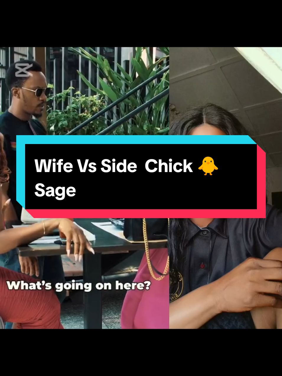 Replying to @shevan__choppa876 Wife Vs Side Chick 🐥 Sage 😂#Relationship #marriage #husbandwife #sidechick #followers➕ #fyp 