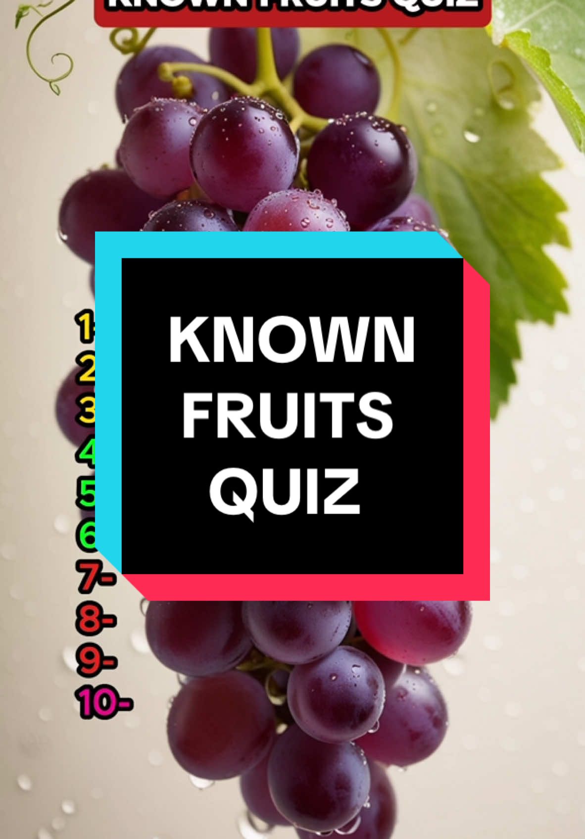 Do yiu know these fruits? #fruit #fruits #quiz #trivia 